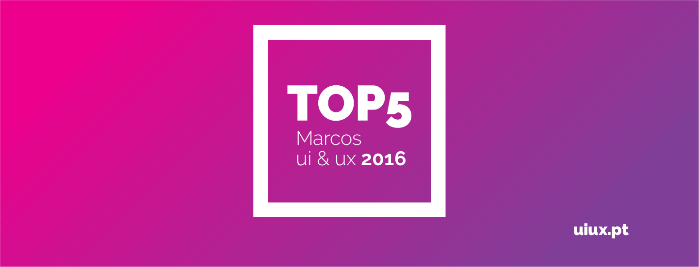TOP5 – Marcos de ui & ux em 2016
